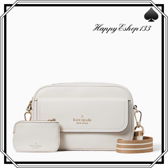 kate spade Bags Kate Spade Rosie Pebbled Leather Flap Camera Bag